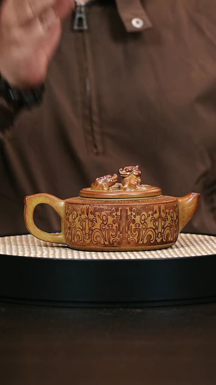 茶壶紫砂楚汉风云 柴烧