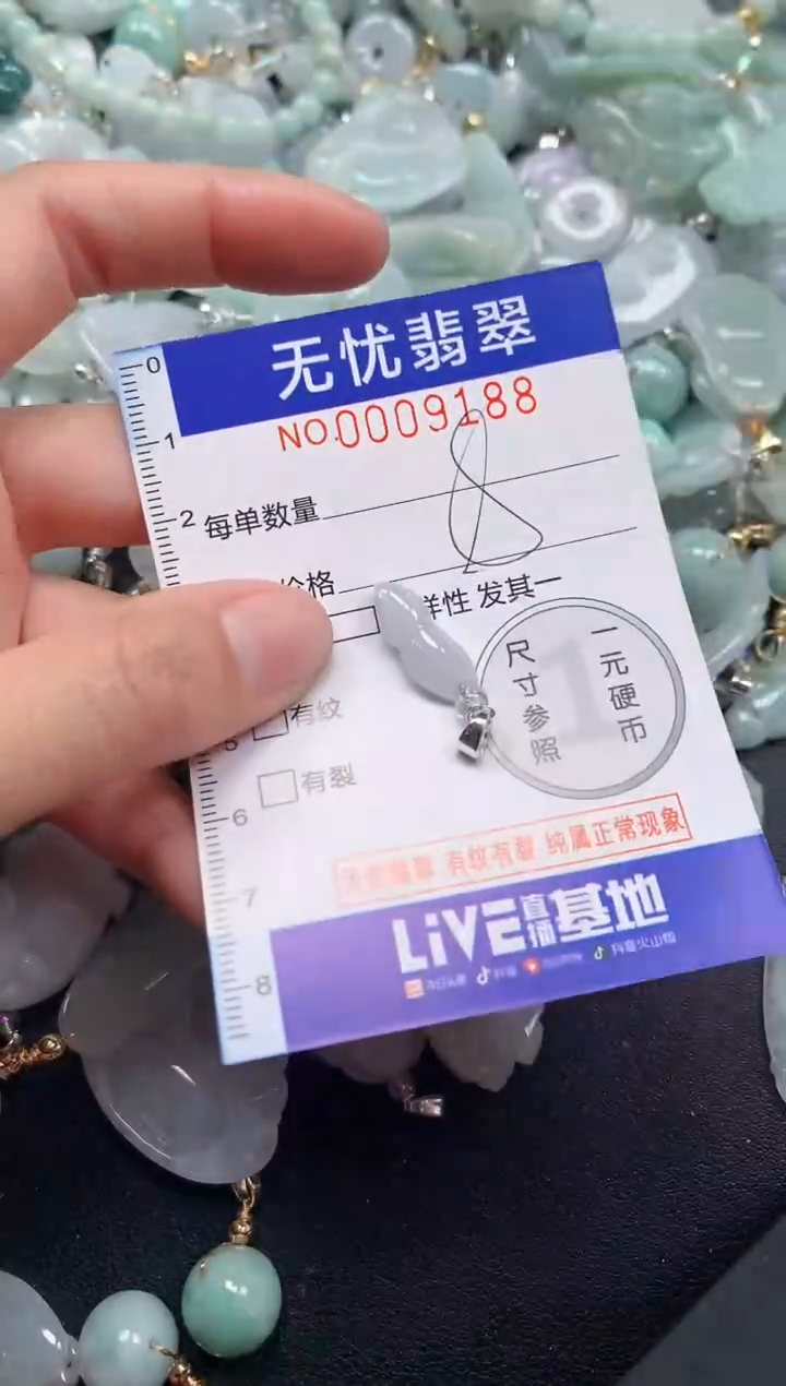 颈饰未镶嵌翡翠9188