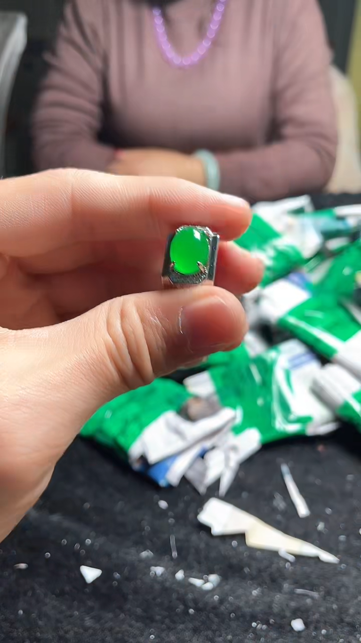 猛子收货男款戒指