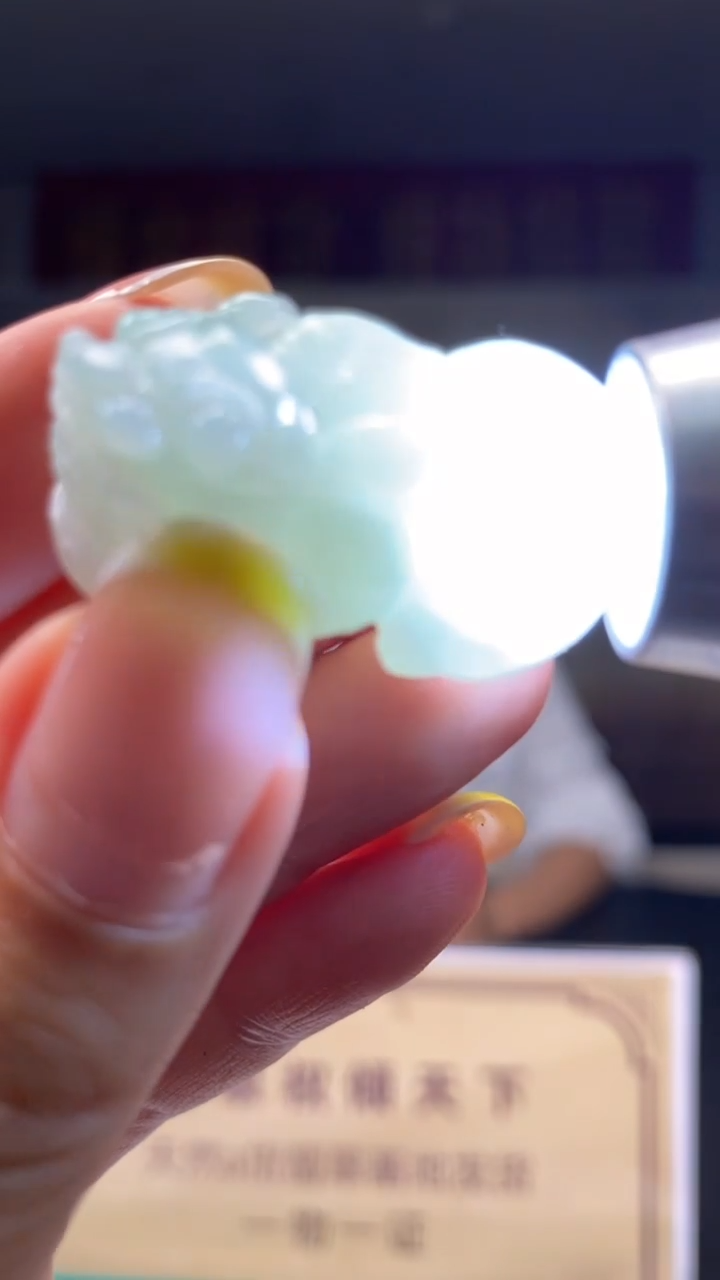 颈饰未镶嵌翡翠张*?********9