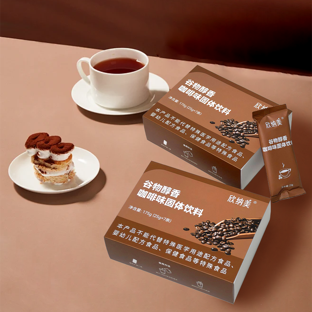 欣纳美谷物醇香 咖啡味固体饮料