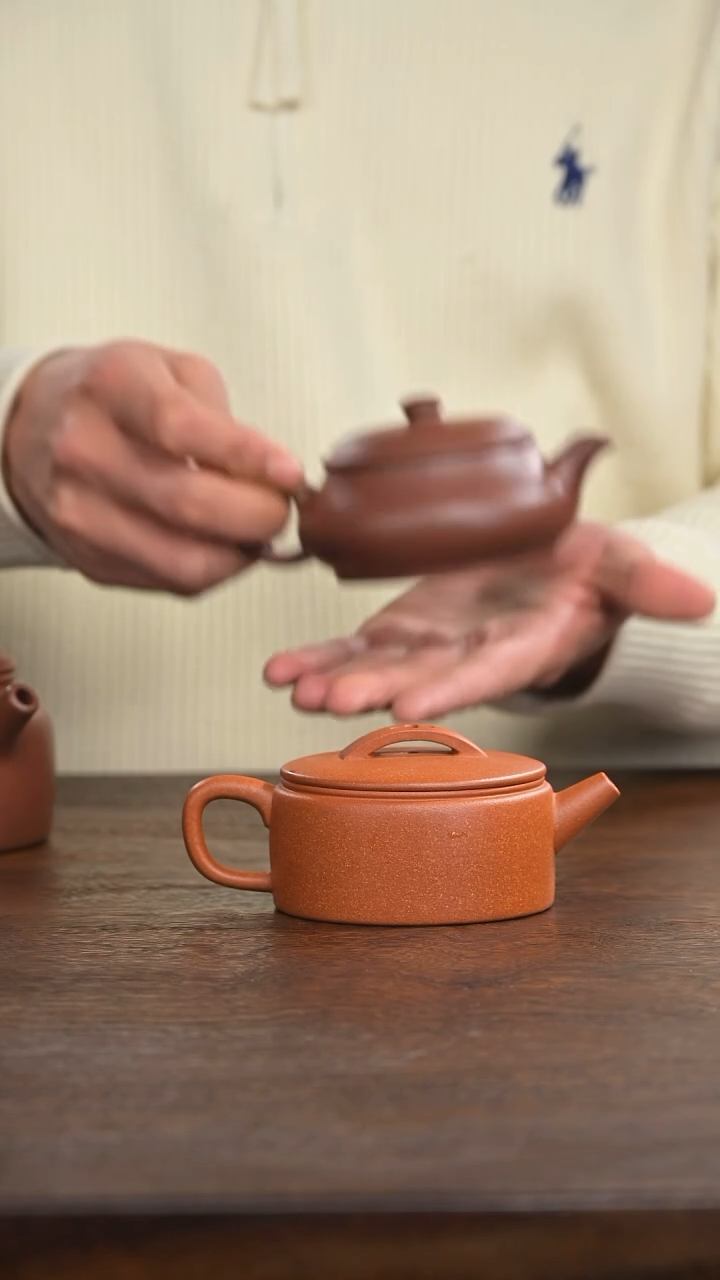 茶壶紫砂德**育红降坡汉瓦