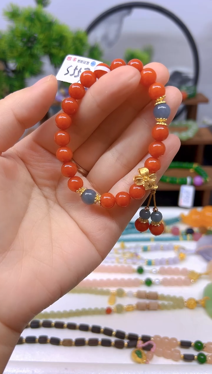 未镶嵌手链翡翠S557