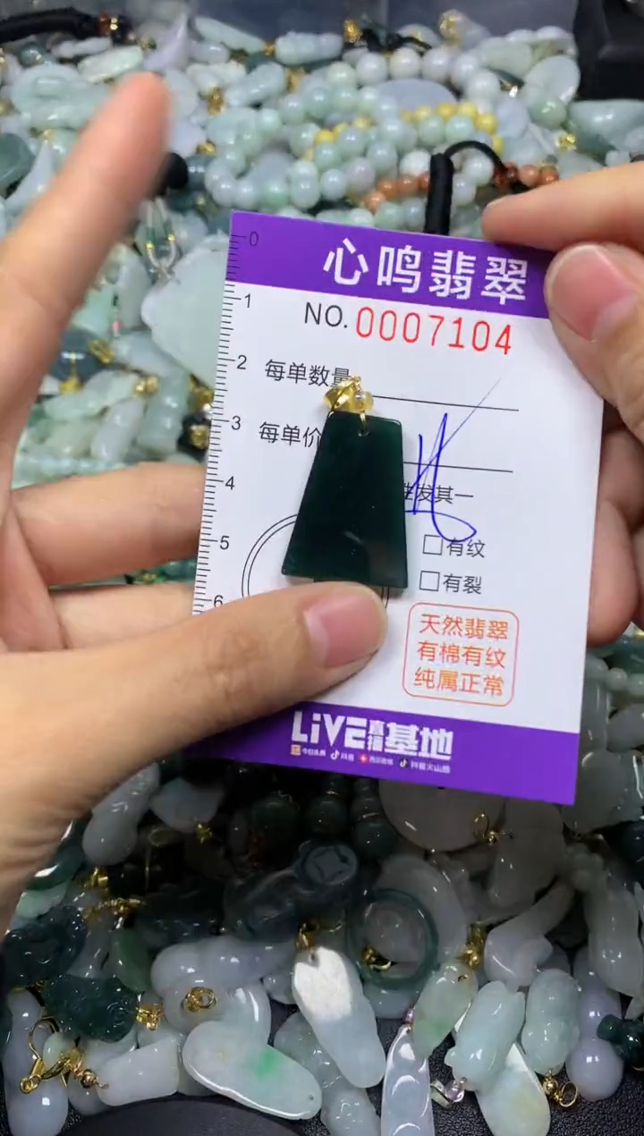 【闪购商品】翡翠颈饰未镶嵌闪购007104