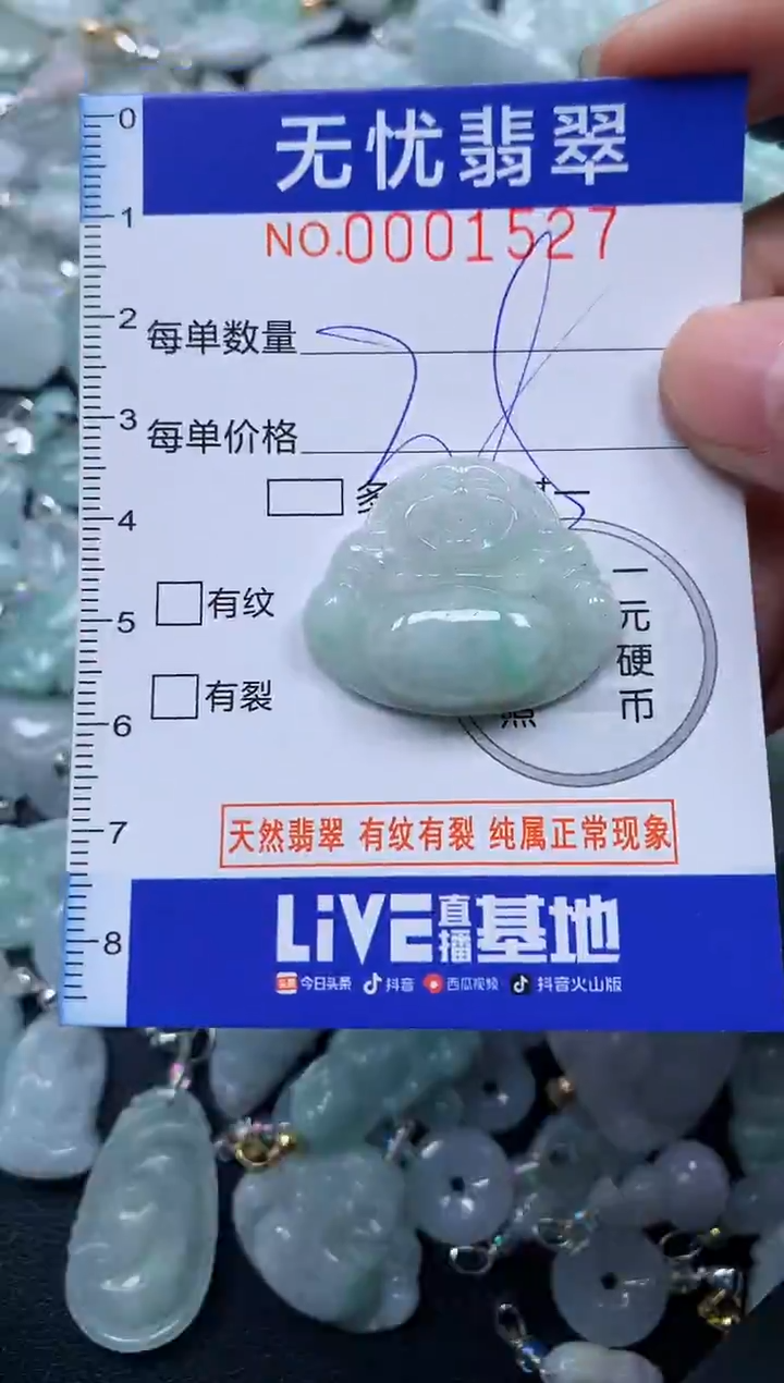 颈饰未镶嵌翡翠1527