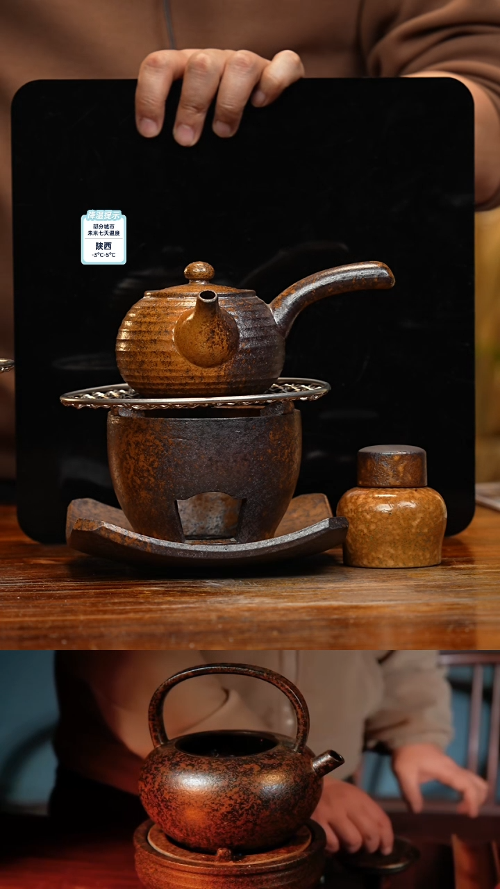 【闪购商品】紫砂茶壶八戒茶器-古法柴烧
