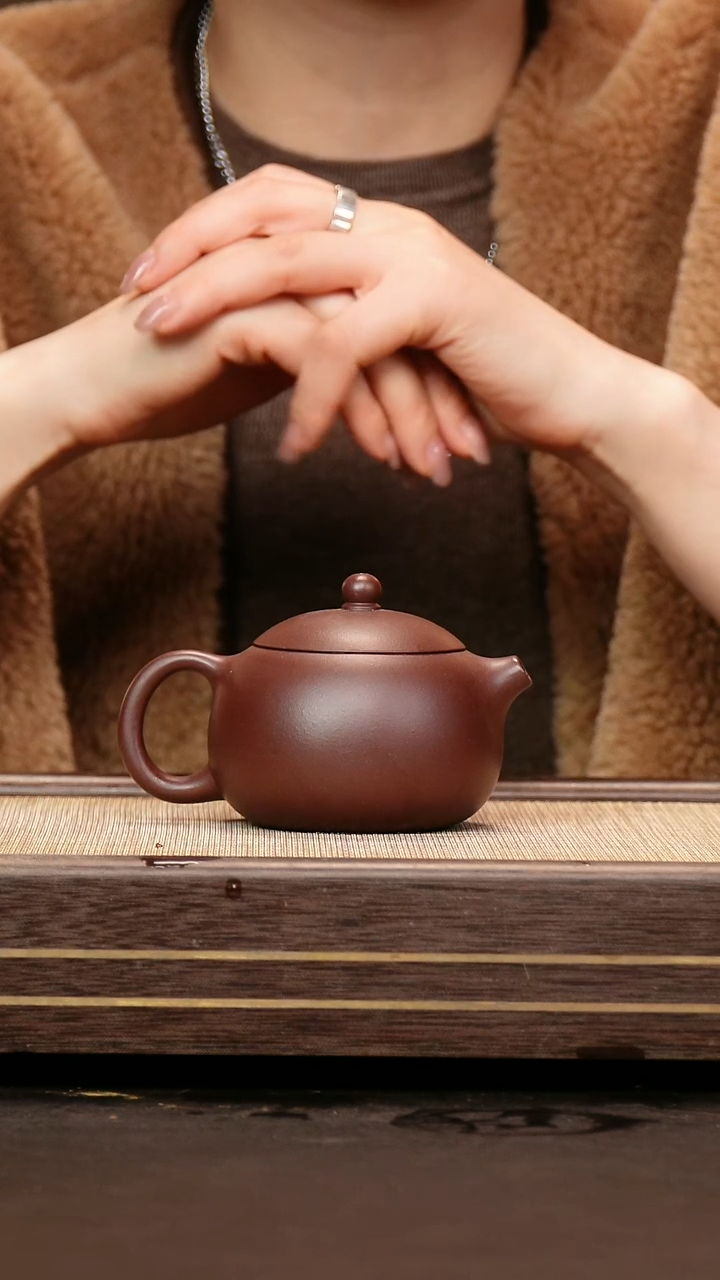 茶壶紫砂三号井底槽清 西施 小号