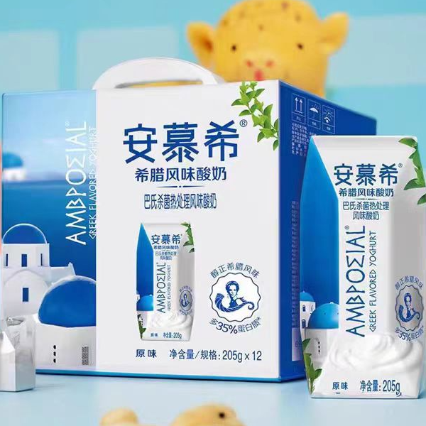 （8月）伊利安慕希原味 205ml*12瓶