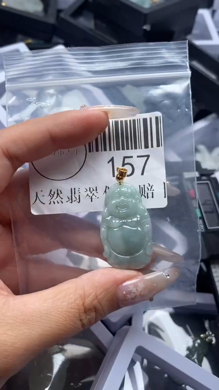 颈饰未镶嵌翡翠157
