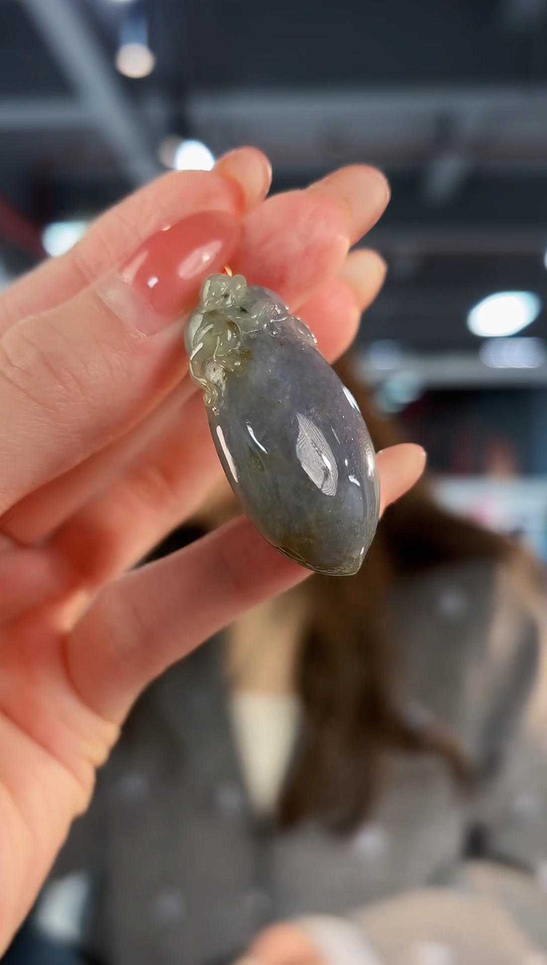 【闪购商品】翡翠颈饰18K金镶嵌缅料A货/支持复检/一件