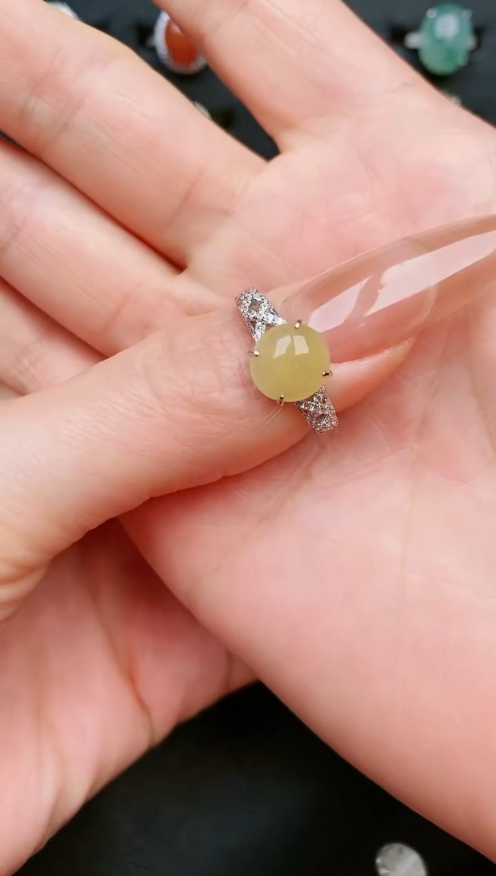 【闪购商品】翡翠戒指银S925镶嵌.....