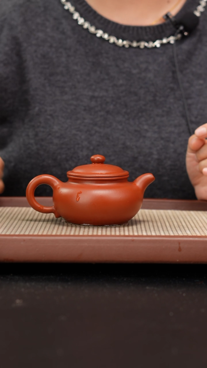 【闪购商品】紫砂茶壶全手工赵庄朱泥仿古180