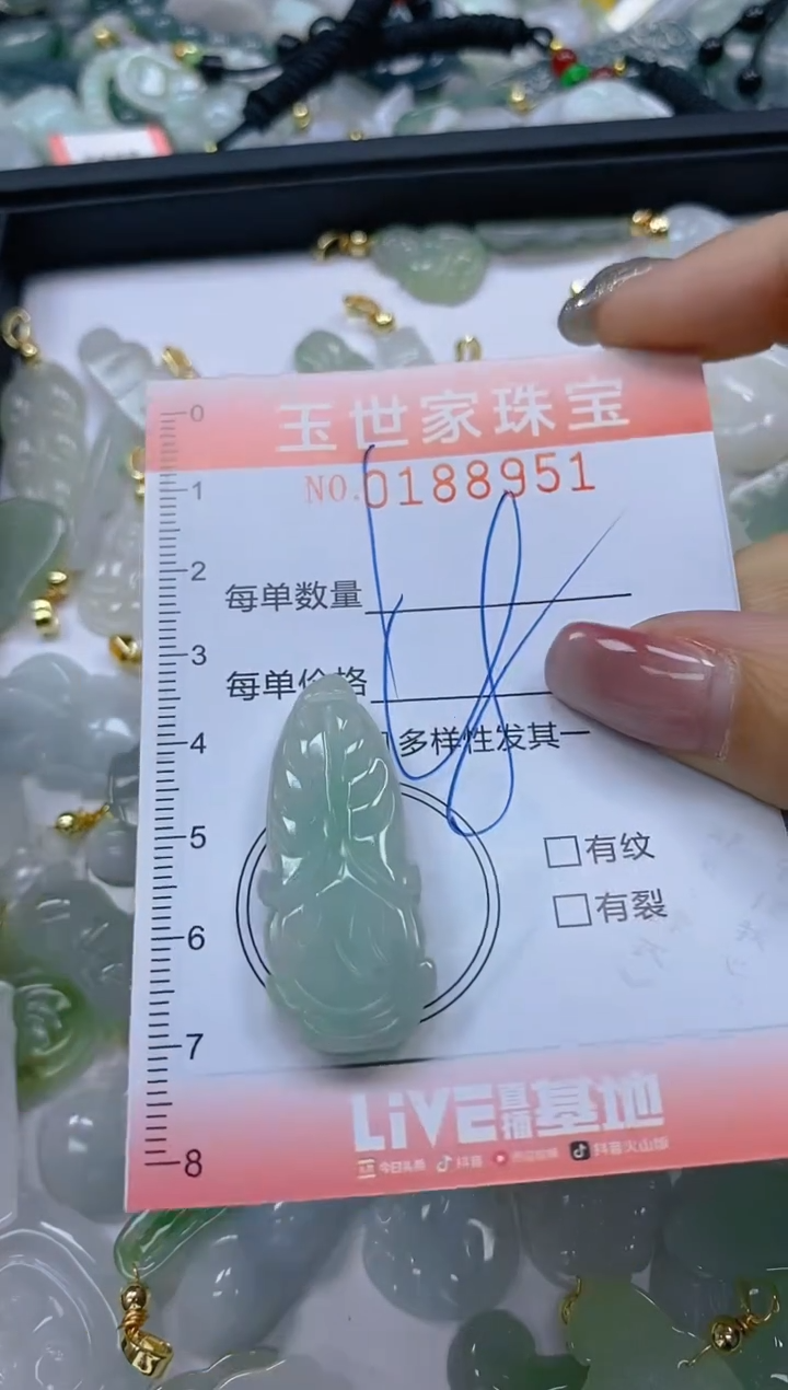 【闪购商品】翡翠颈饰未镶嵌闪购0188951