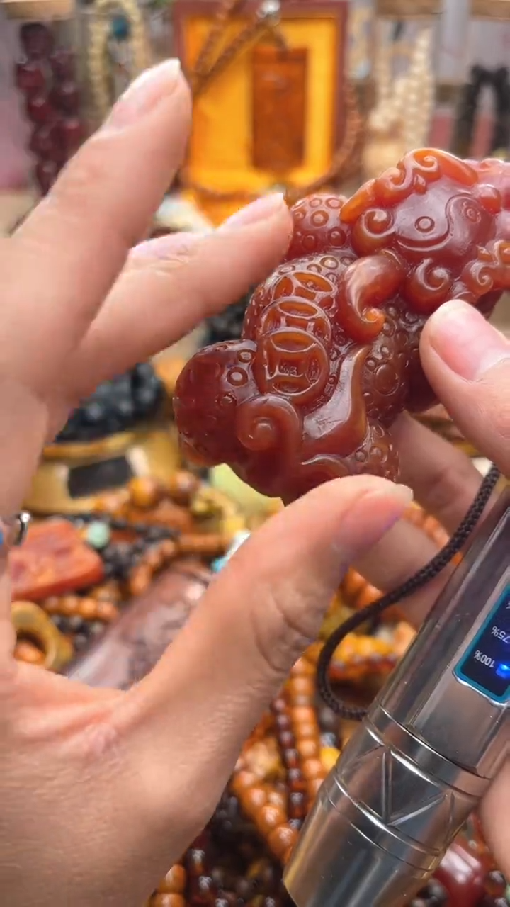 未镶嵌颈饰蜜蜡所见即所得所见即所得