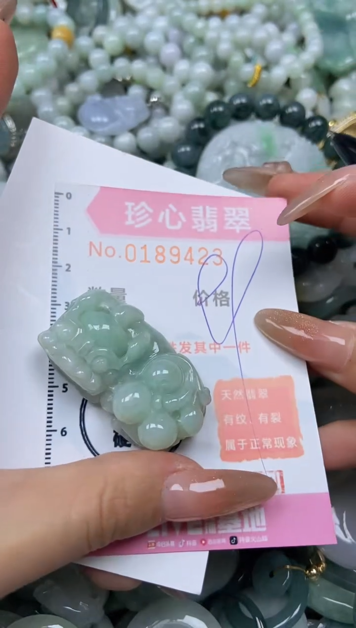 翡翠未镶嵌颈饰闪购链接0189423