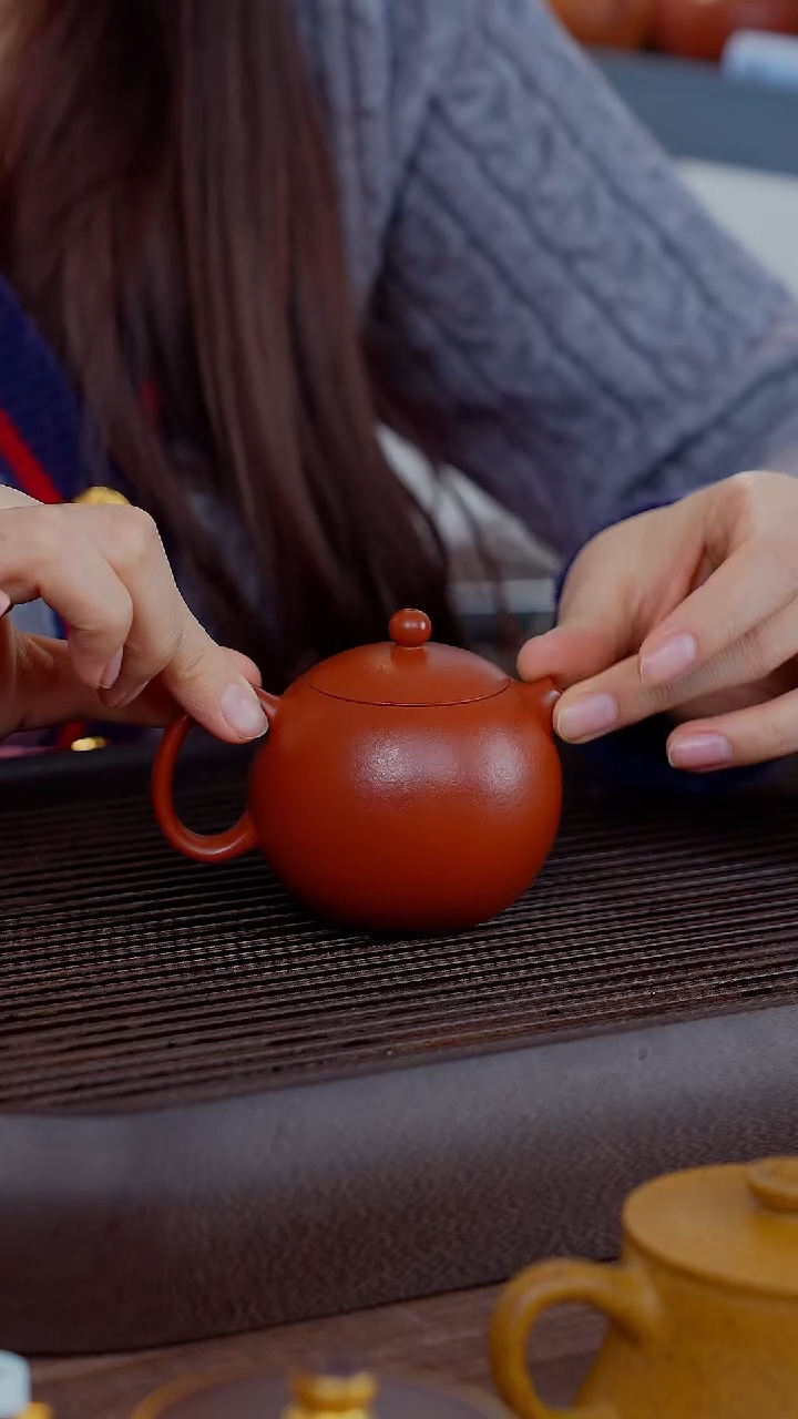 【闪购商品】紫砂茶壶西施光素紫砂壶孟臣