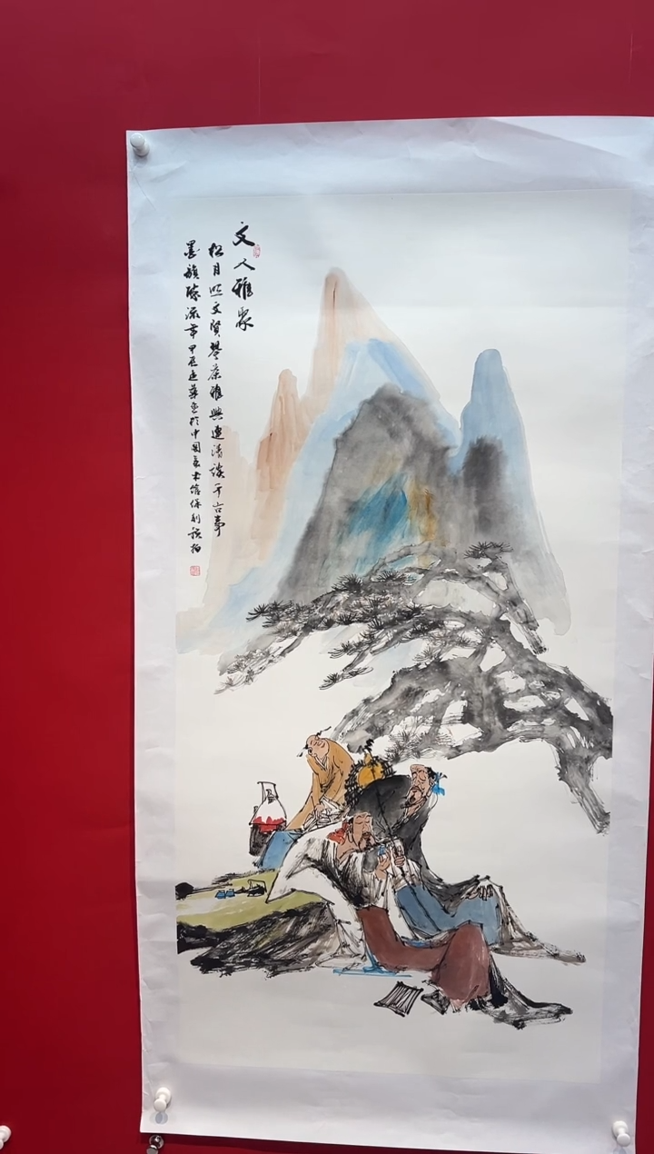 国画画家陆远华纯手绘原作