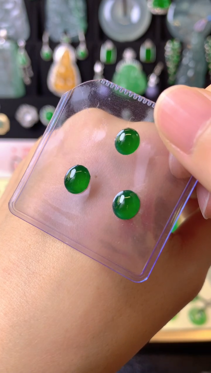 【闪购商品】定制翡翠未镶嵌1裸玉（客户意向镶嵌）