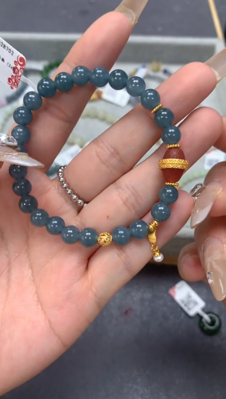 【闪购商品】翡翠手链未镶嵌翡翠cs