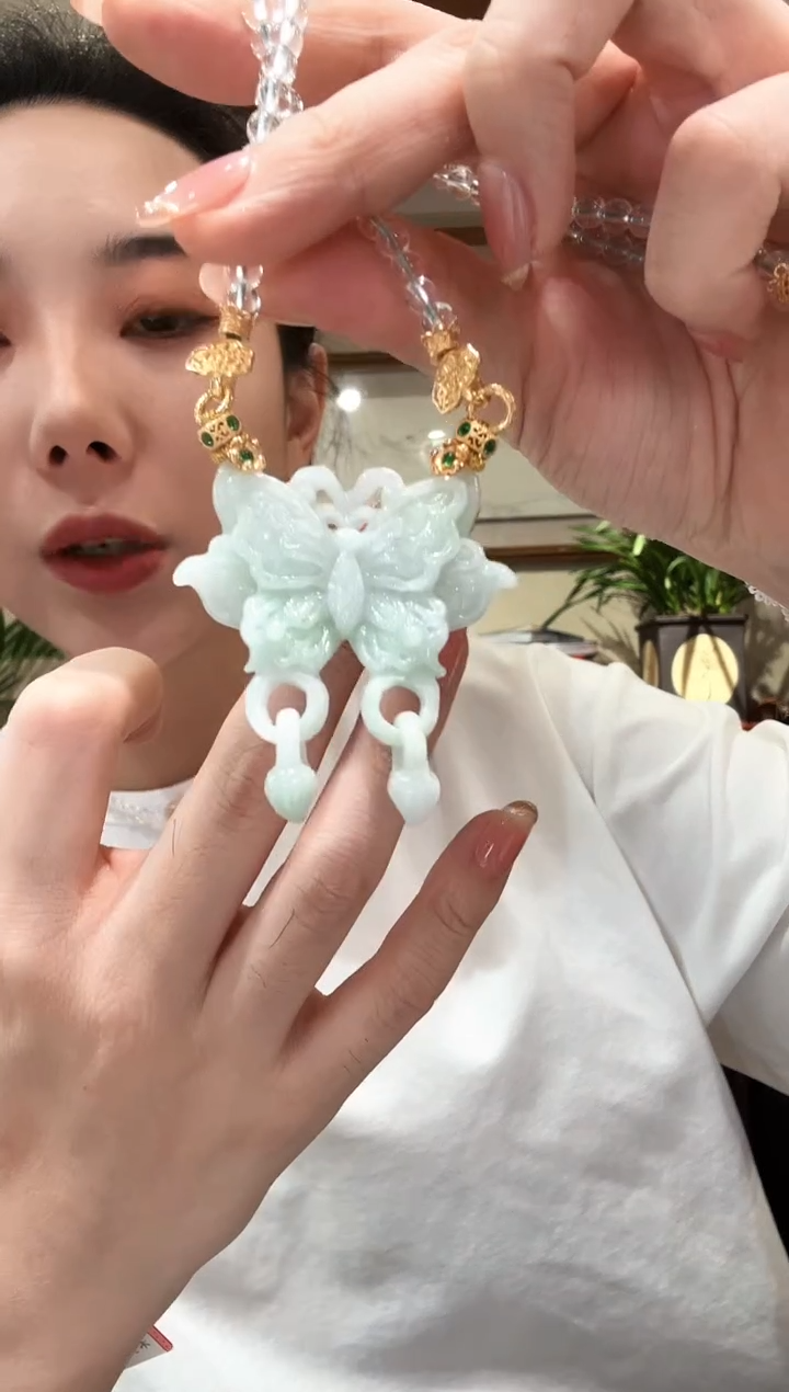 【闪购商品】翡翠颈饰未镶嵌国风