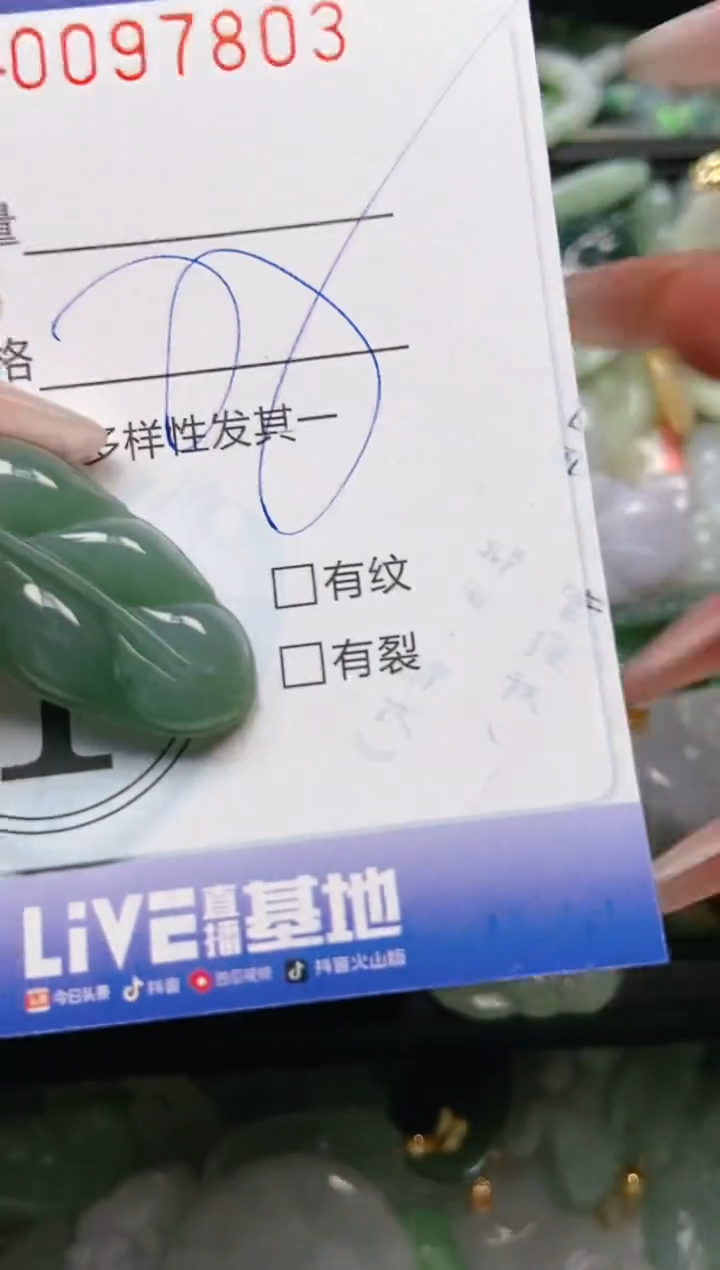 【闪购商品】翡翠颈饰未镶嵌闪购0097803