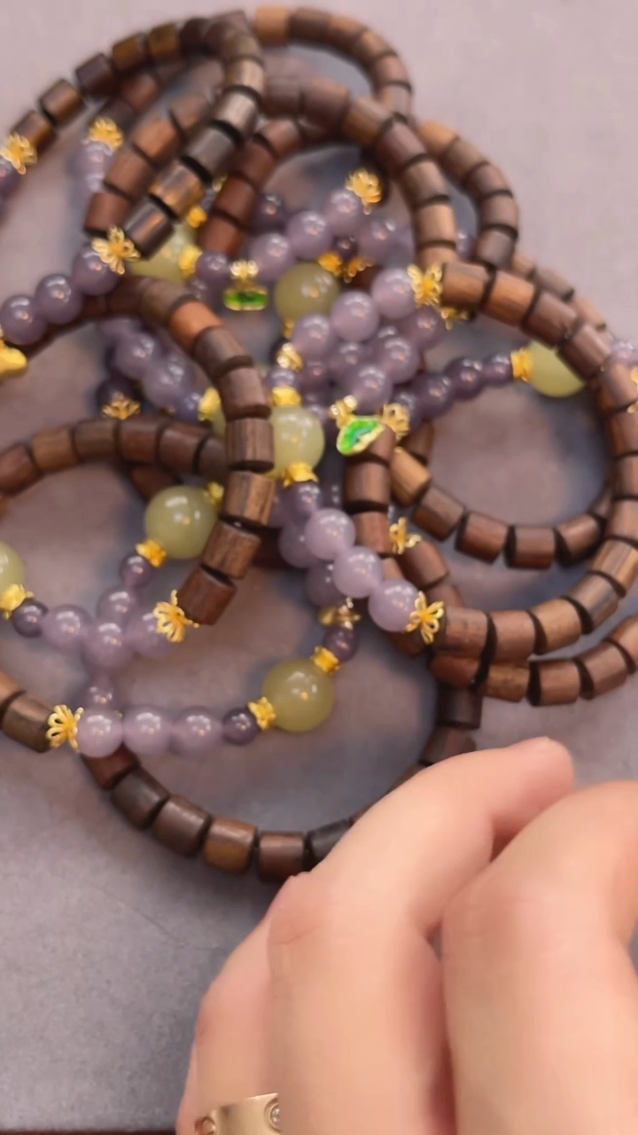 02号DIY双色多宝手串