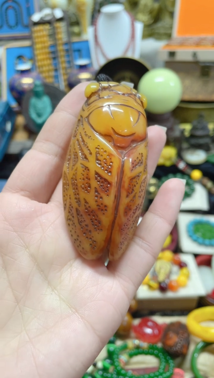 【闪购商品】蜜蜡裸石未镶嵌主播推荐主播推荐