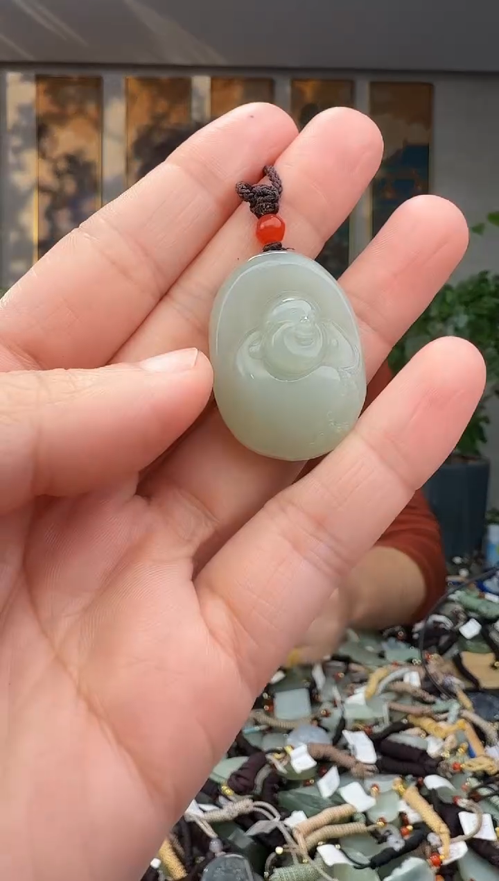 未镶嵌和田玉挂件拍一发一