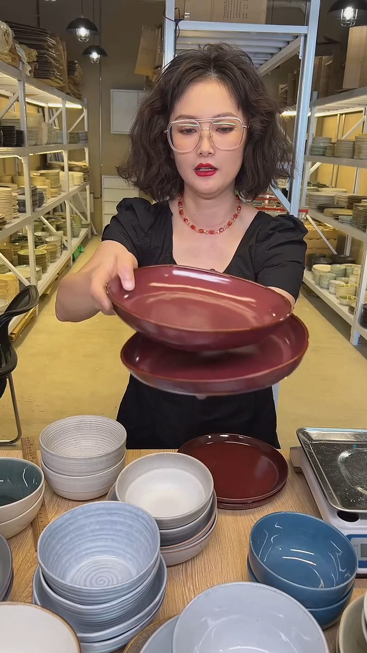 陶5进出口釉下彩陶瓷餐具