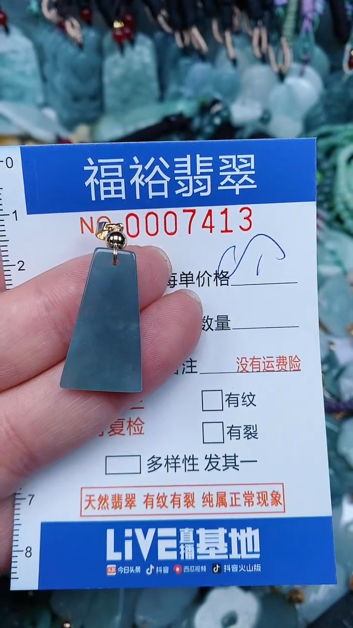 【闪购商品】翡翠颈饰未镶嵌...0007413