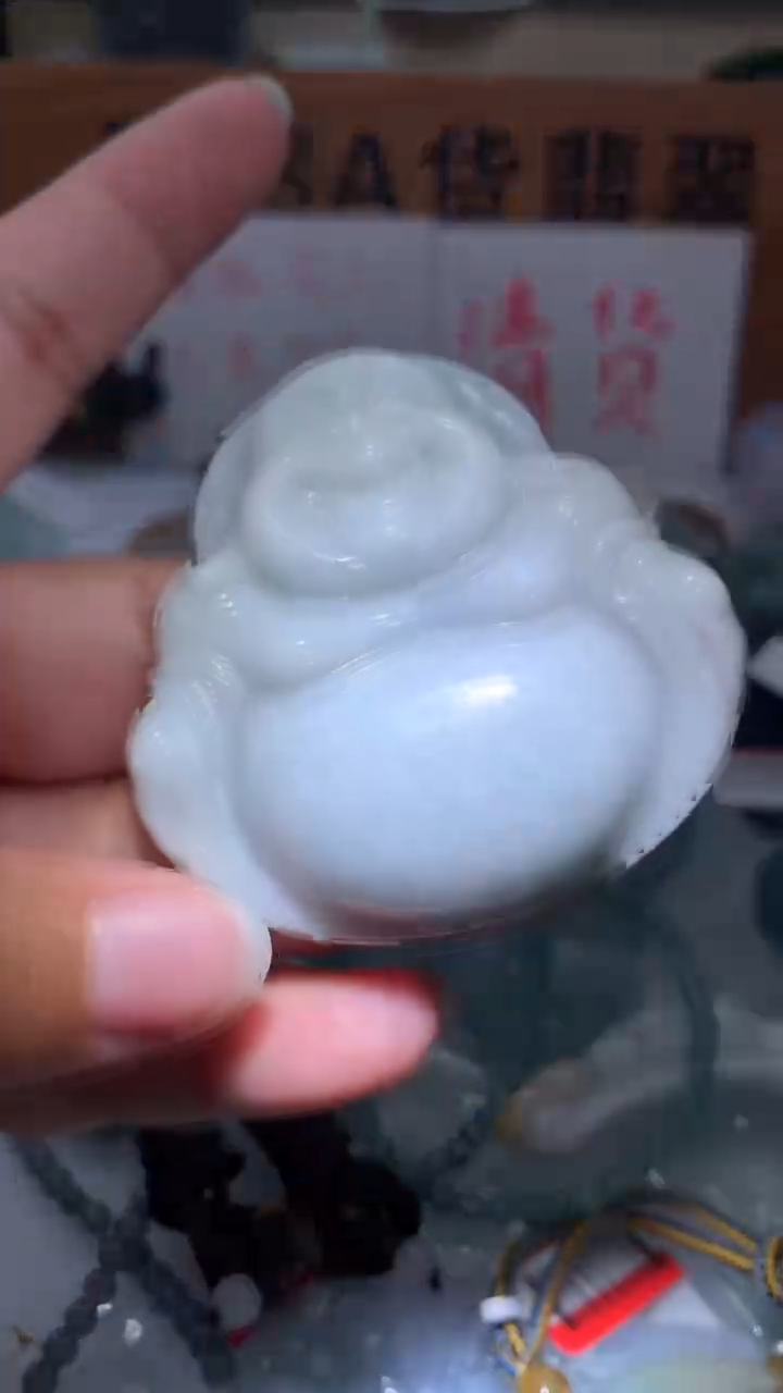 【闪购商品】翡翠颈饰未镶嵌保真天然A货翡翠