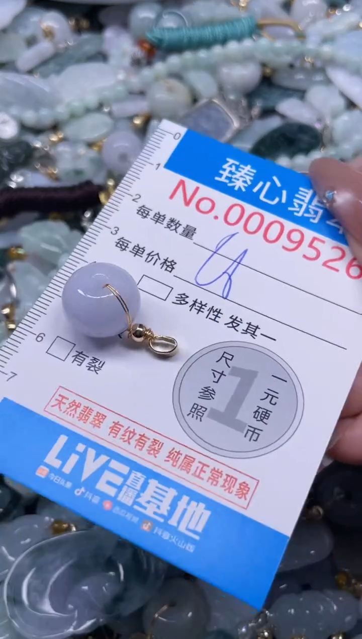 颈饰未镶嵌翡翠9526