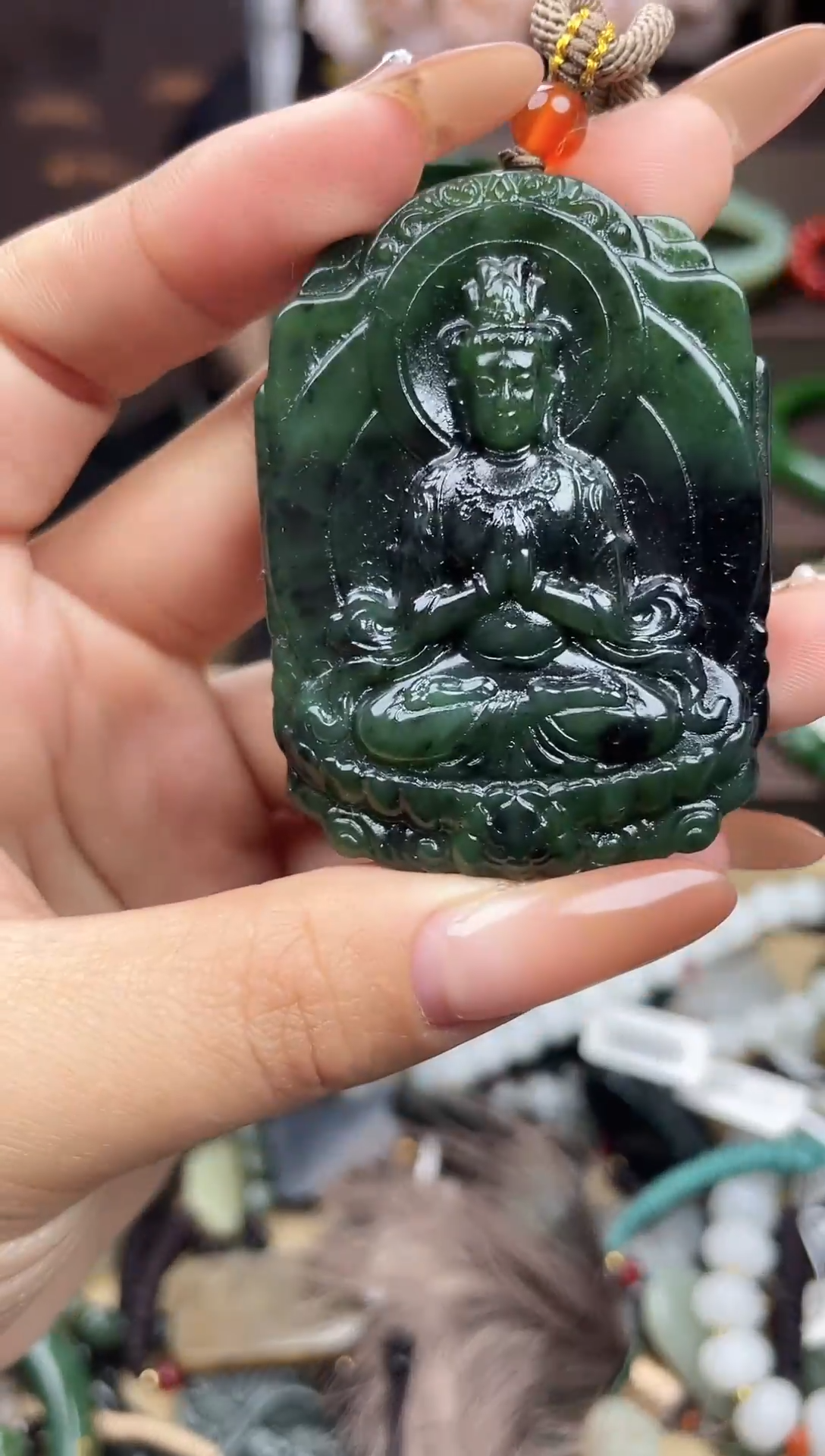 颈饰未镶嵌和田玉未镶嵌和田玉吊坠拍一发一