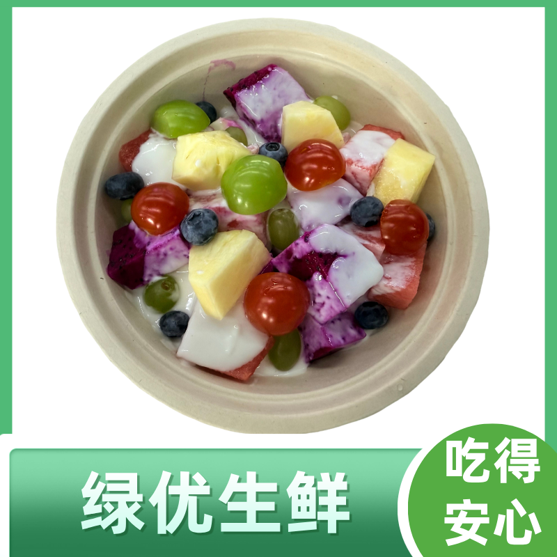 果切酸奶水果什锦约500g