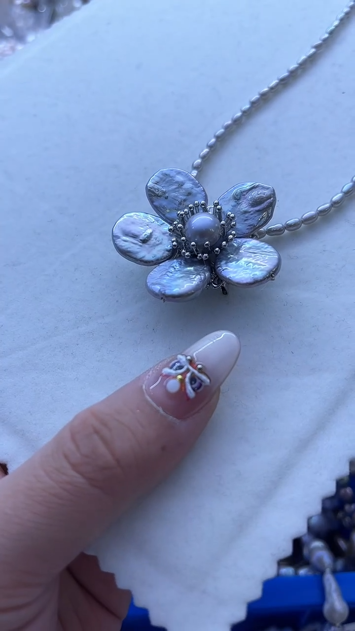 【闪购商品】淡水珍珠吊坠《不含链》未镶嵌600