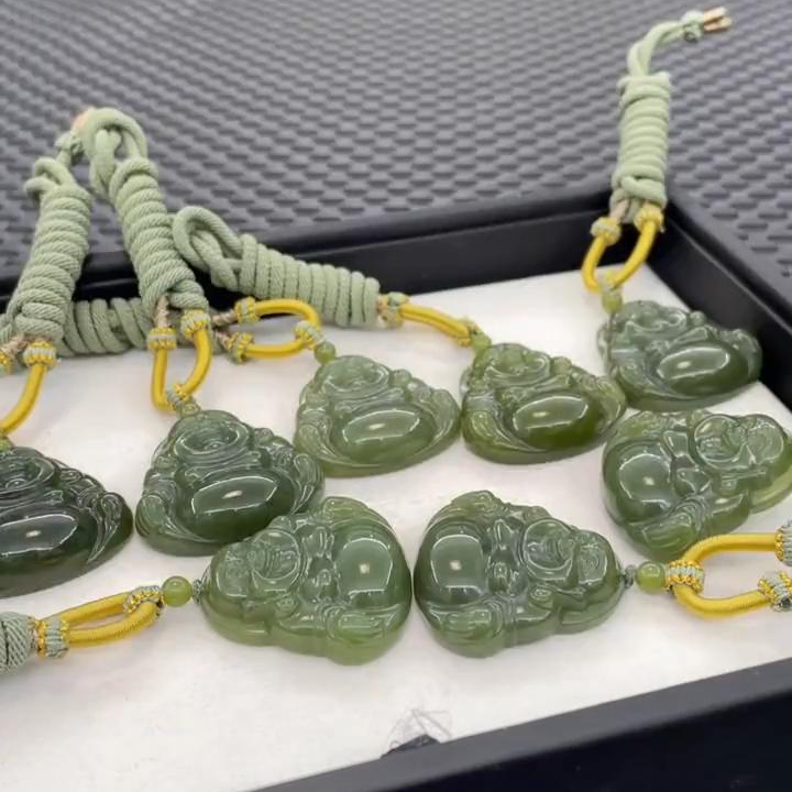 和田玉佛公挂件有矿点（多样性发一件）  PP153