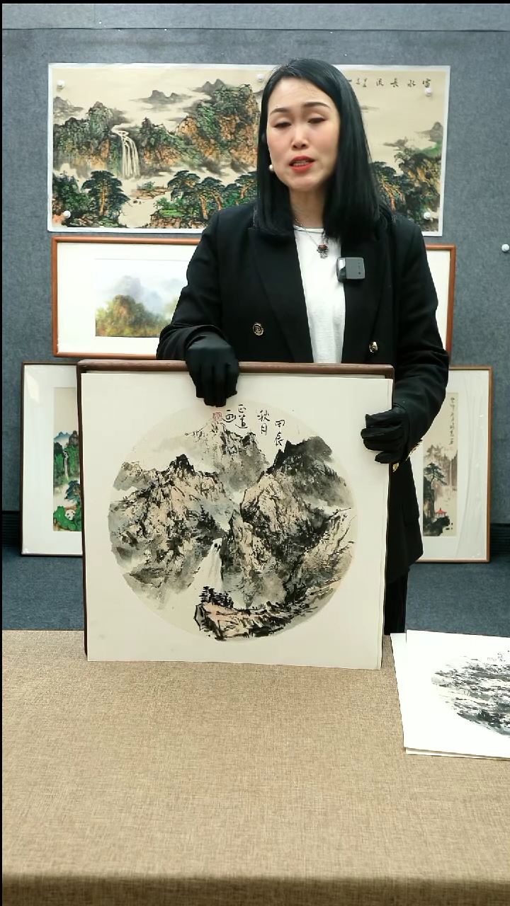 【闪购商品】国画52*52徐正道老师山水