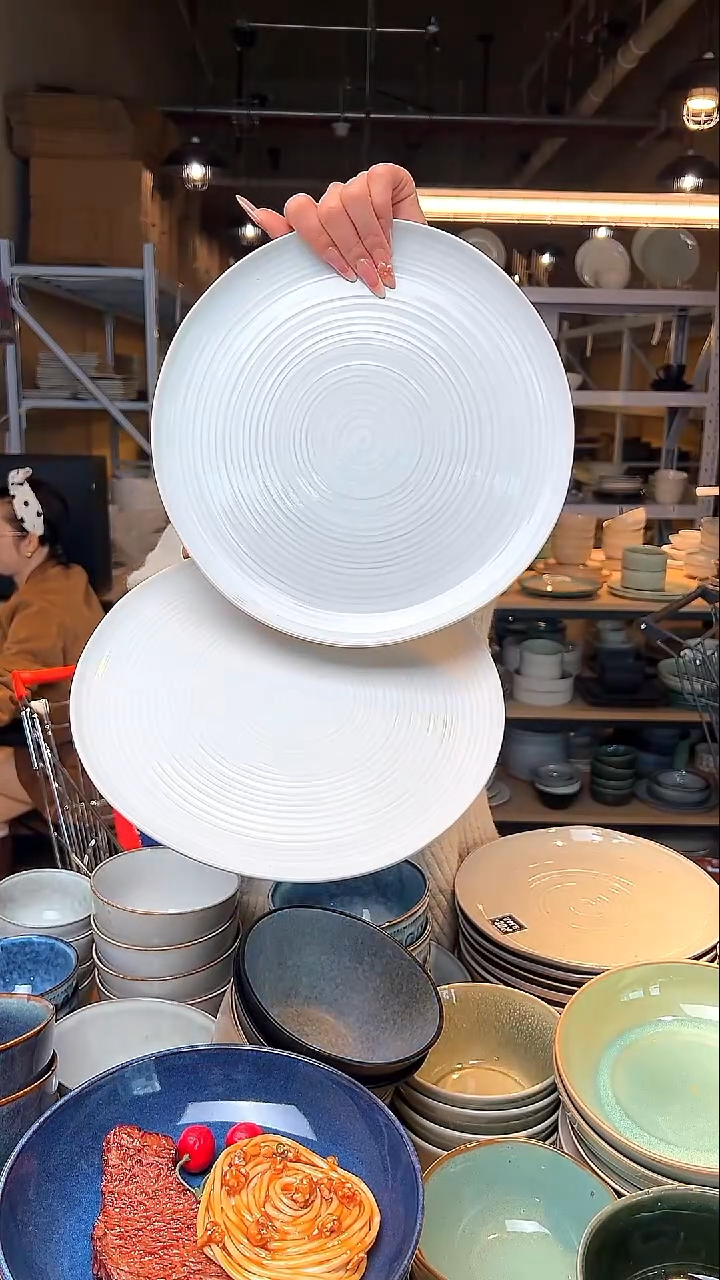 瓷107【瑕疵】外贸尾货窑变釉下彩