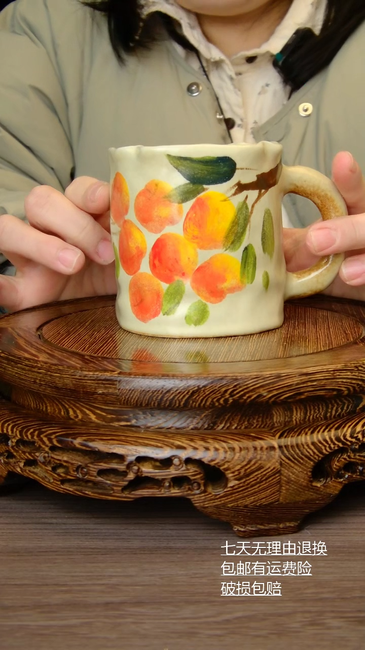 【闪购商品】杯子杯子纯手工手绘景德镇