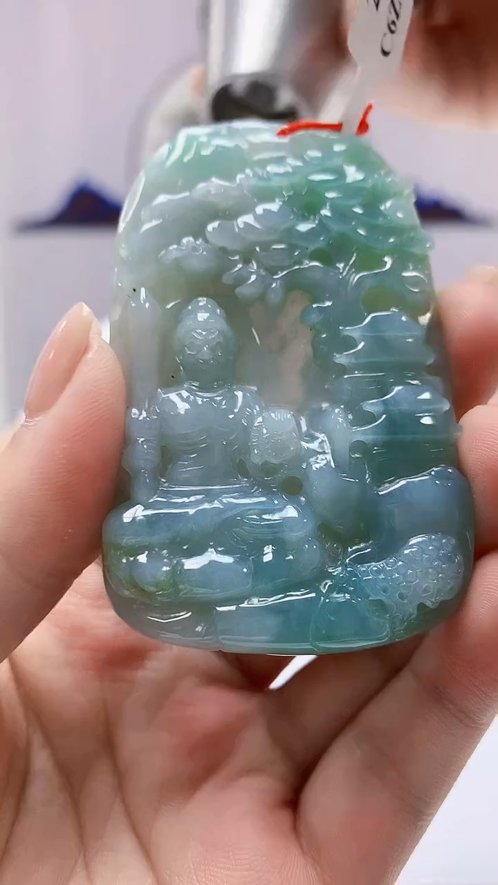 【闪购商品】定制翡翠未镶嵌4812ms-毛货23不动