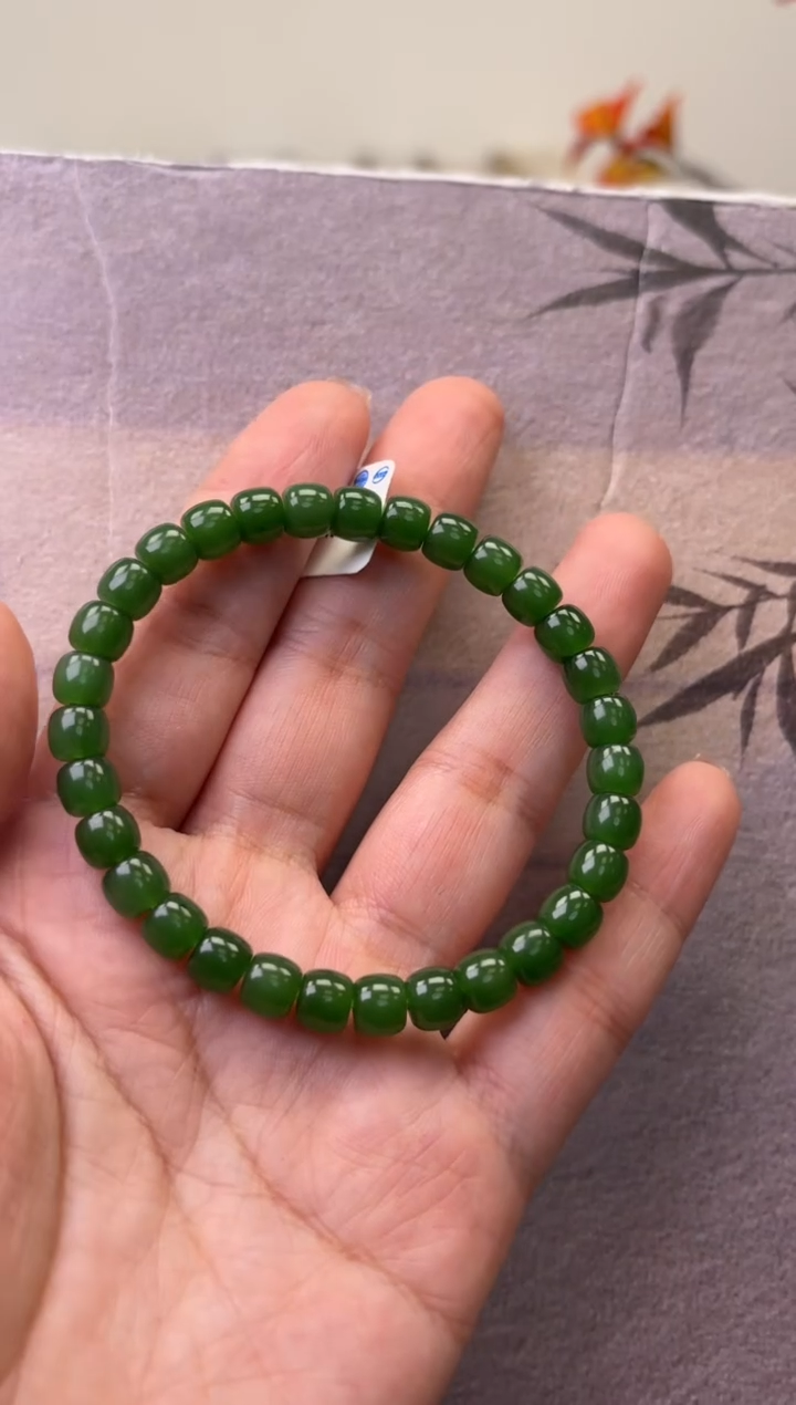 【闪购商品】和田玉（碧玉）手串未镶嵌手串
