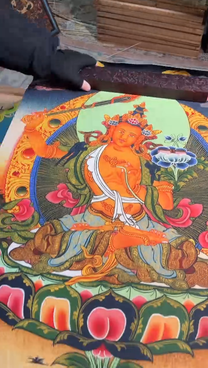 卷轴画东东唐卡tk16