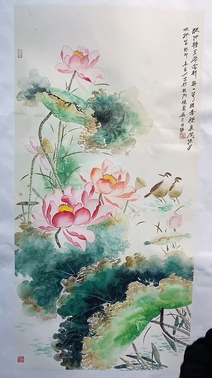 国画画都展厅明德老师国画作品16