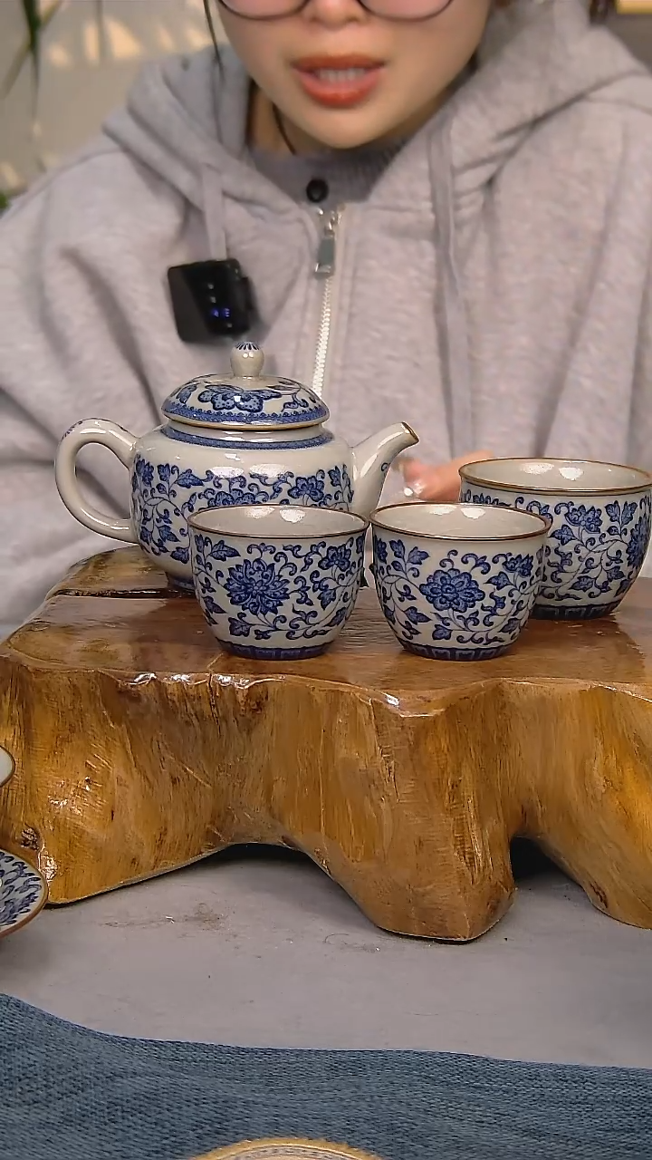 【闪购商品】4件套陶瓷茶具家用简装系列 