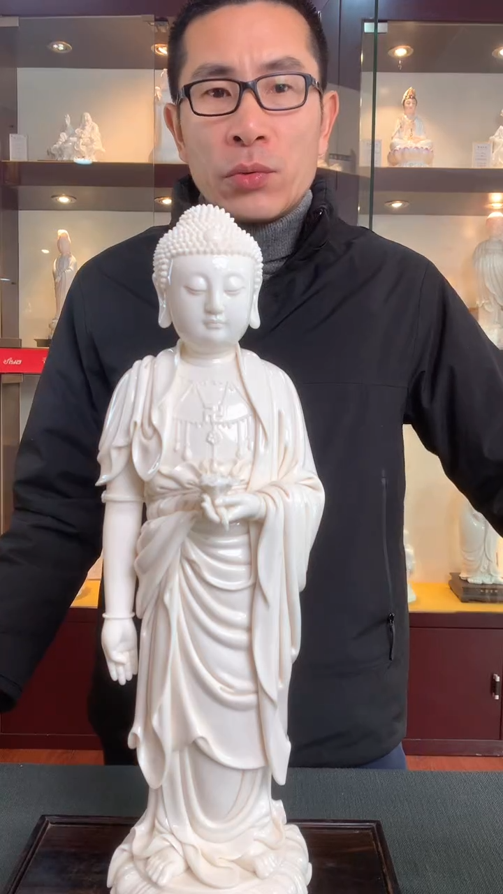【闪购商品】摆件阿弥陀佛  德化白瓷 