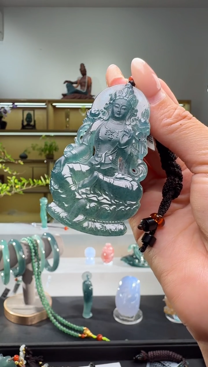 吊坠(不含链)未镶嵌翡翠度母