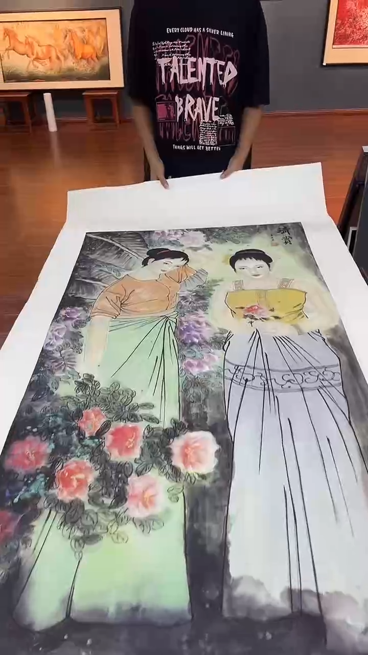 国画九霄甄选国画作品zhb044