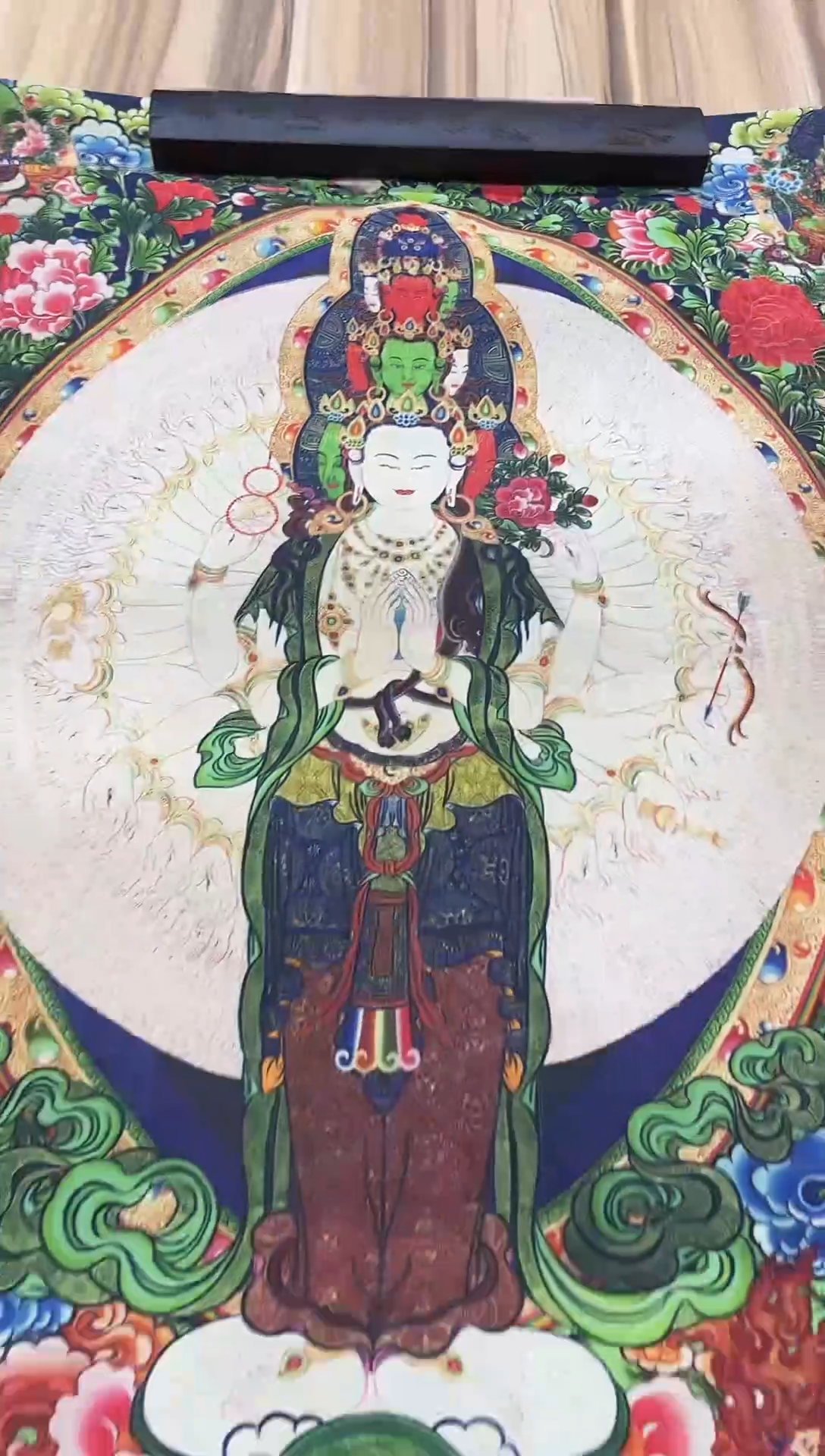 卷轴画精品挂饰 唐卡tk16084