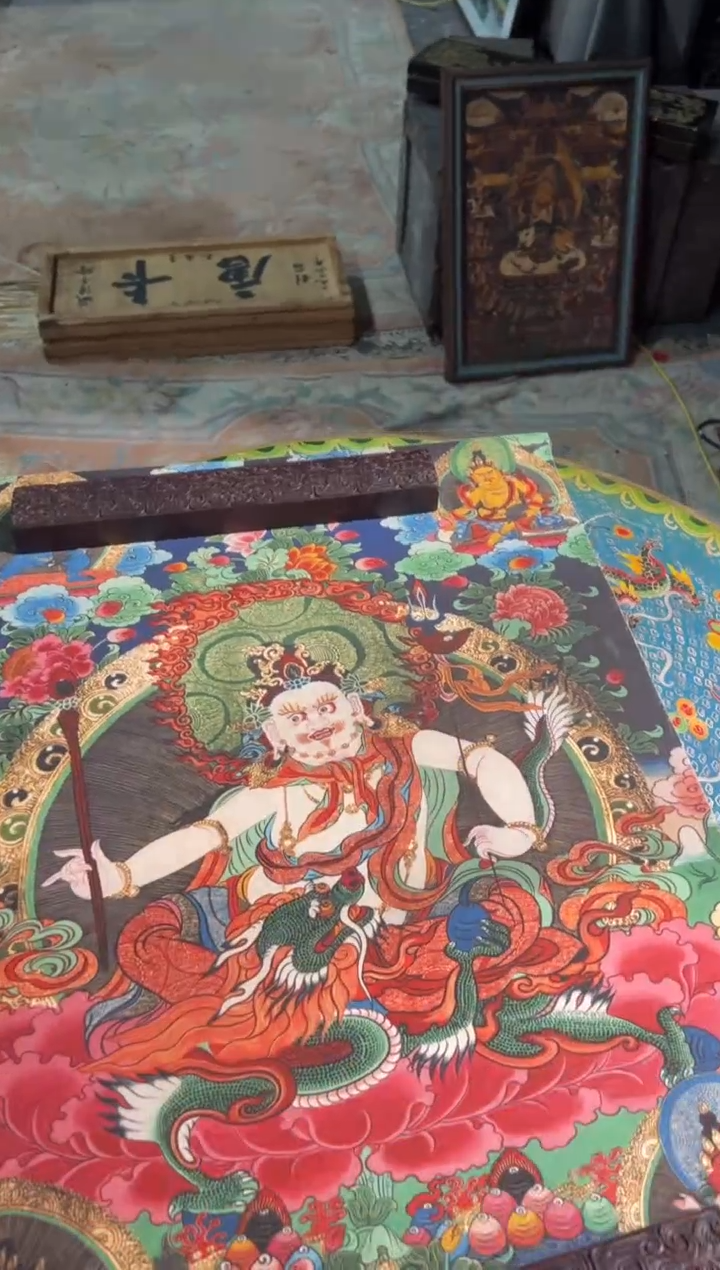 卷轴画卷轴画奥奥的唐卡