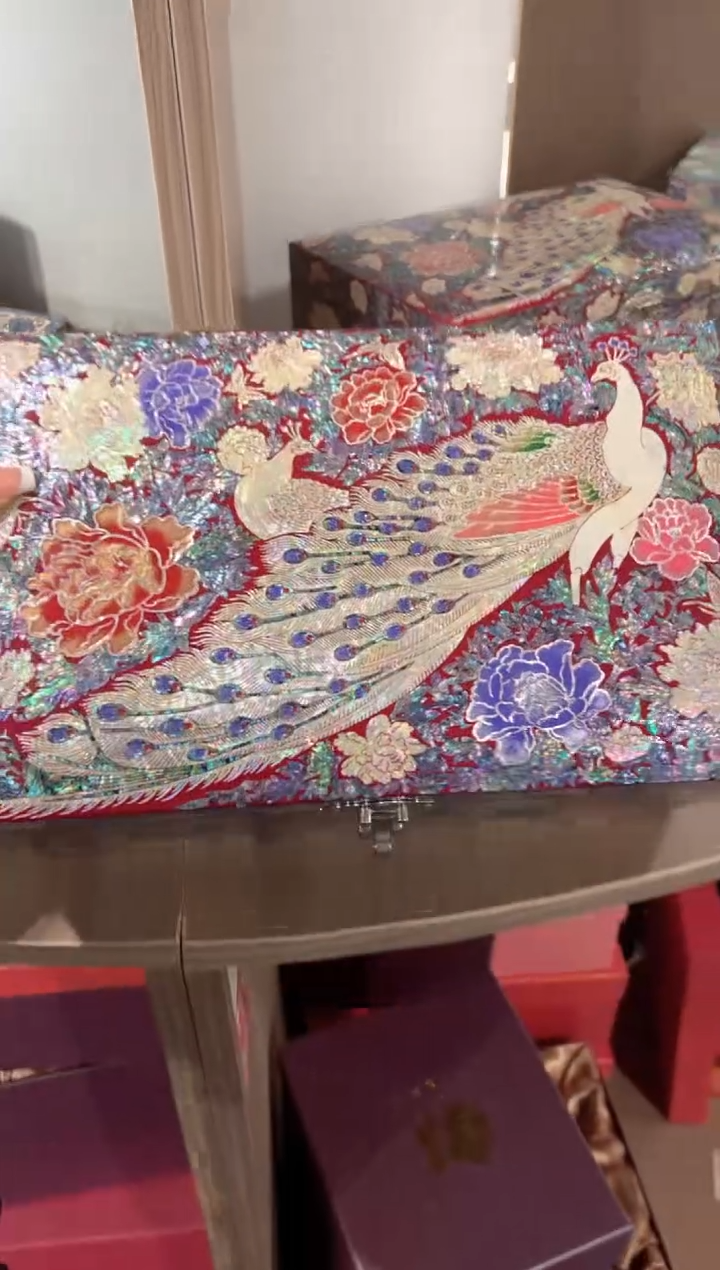 【闪购商品】满贝弘贝雅螺钿漆器文化馆
